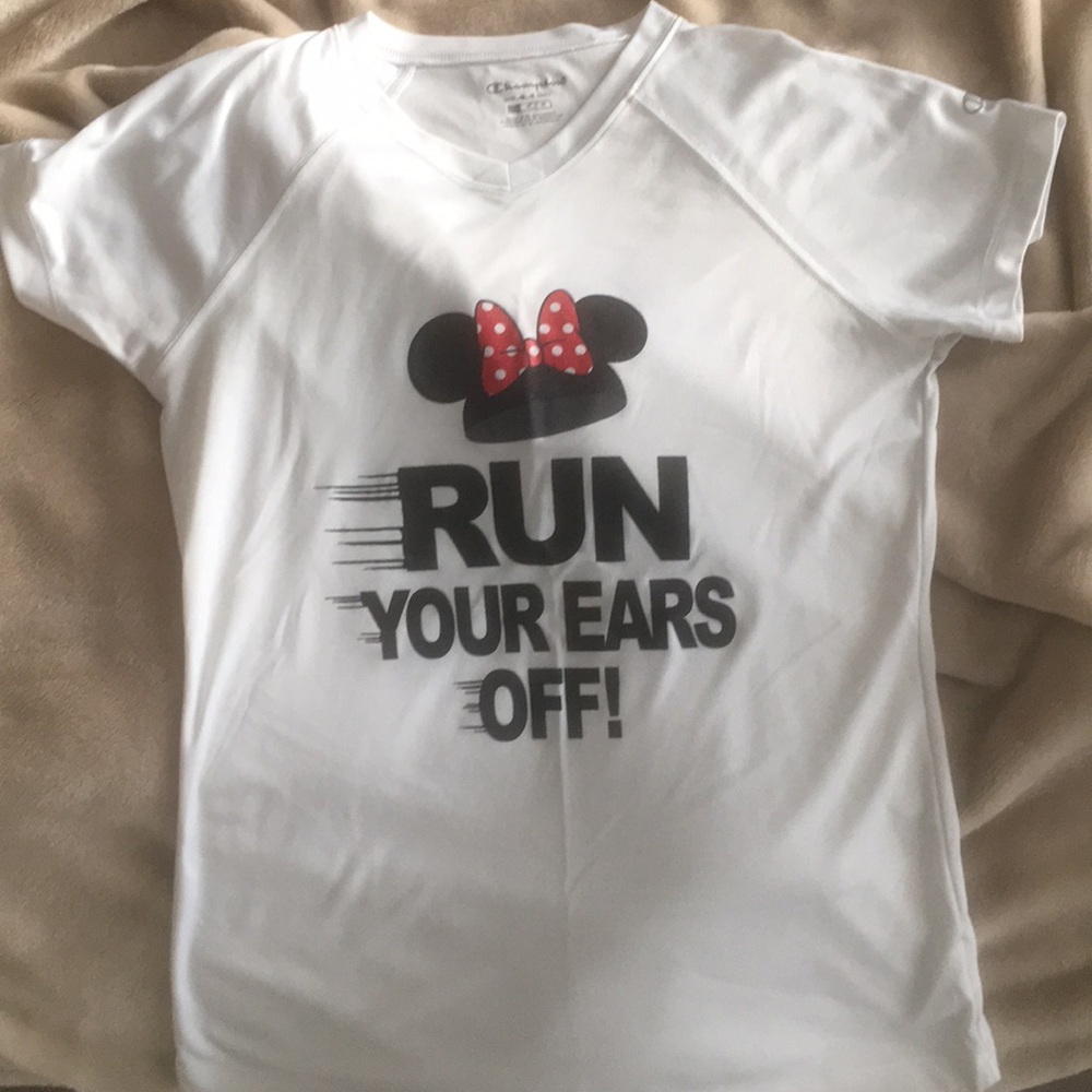 Champion workout shirt.